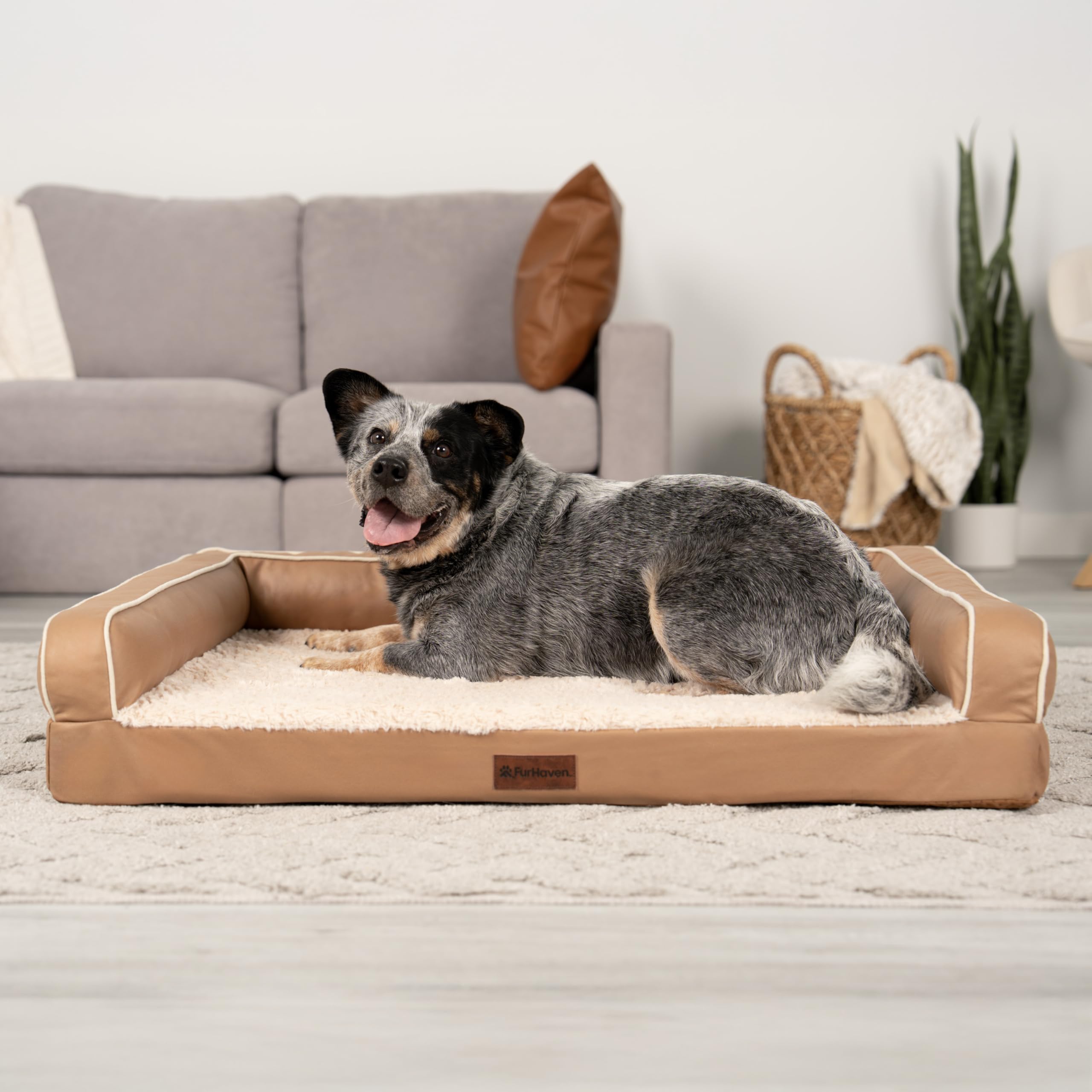 Furhaven Cooling Gel — Cama Refrescante con Gel para Perro
