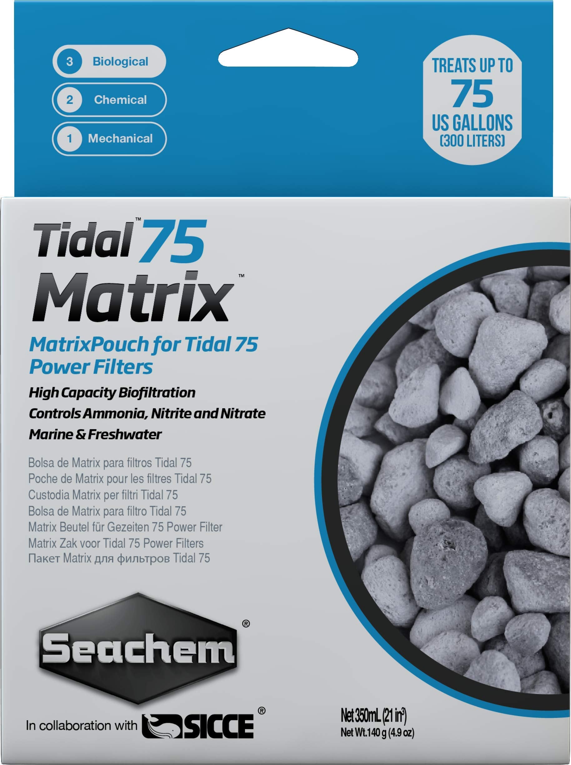 Seachem Matrix — Medio Filtrante Biológico de Alta Capacidad para Acuario