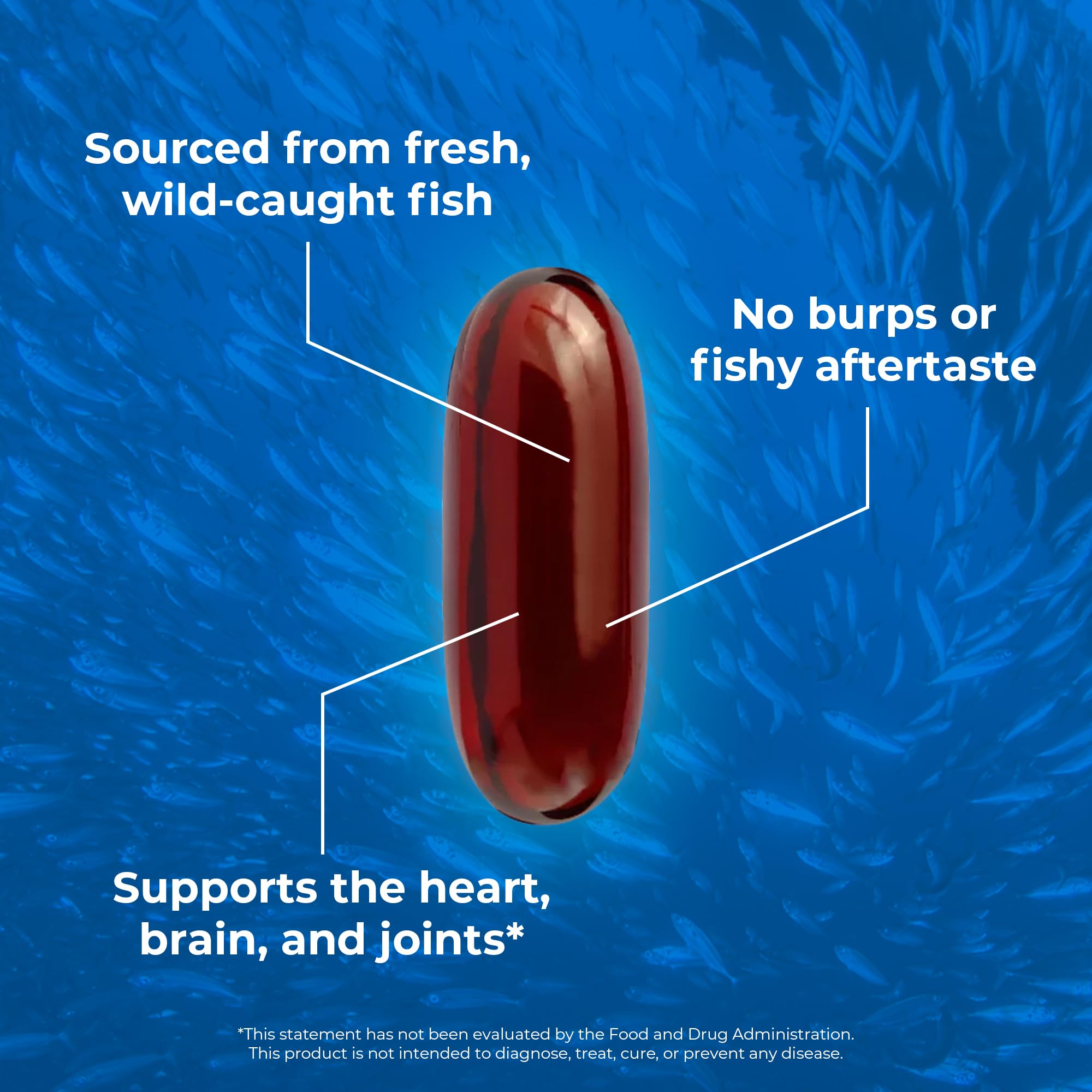 OMAPURE Aceite de Pescado Omega-3 Grado Farmacéutico — Suplemento Nutricional Certificado IFOS 5 Estrellas para Perros y Gatos