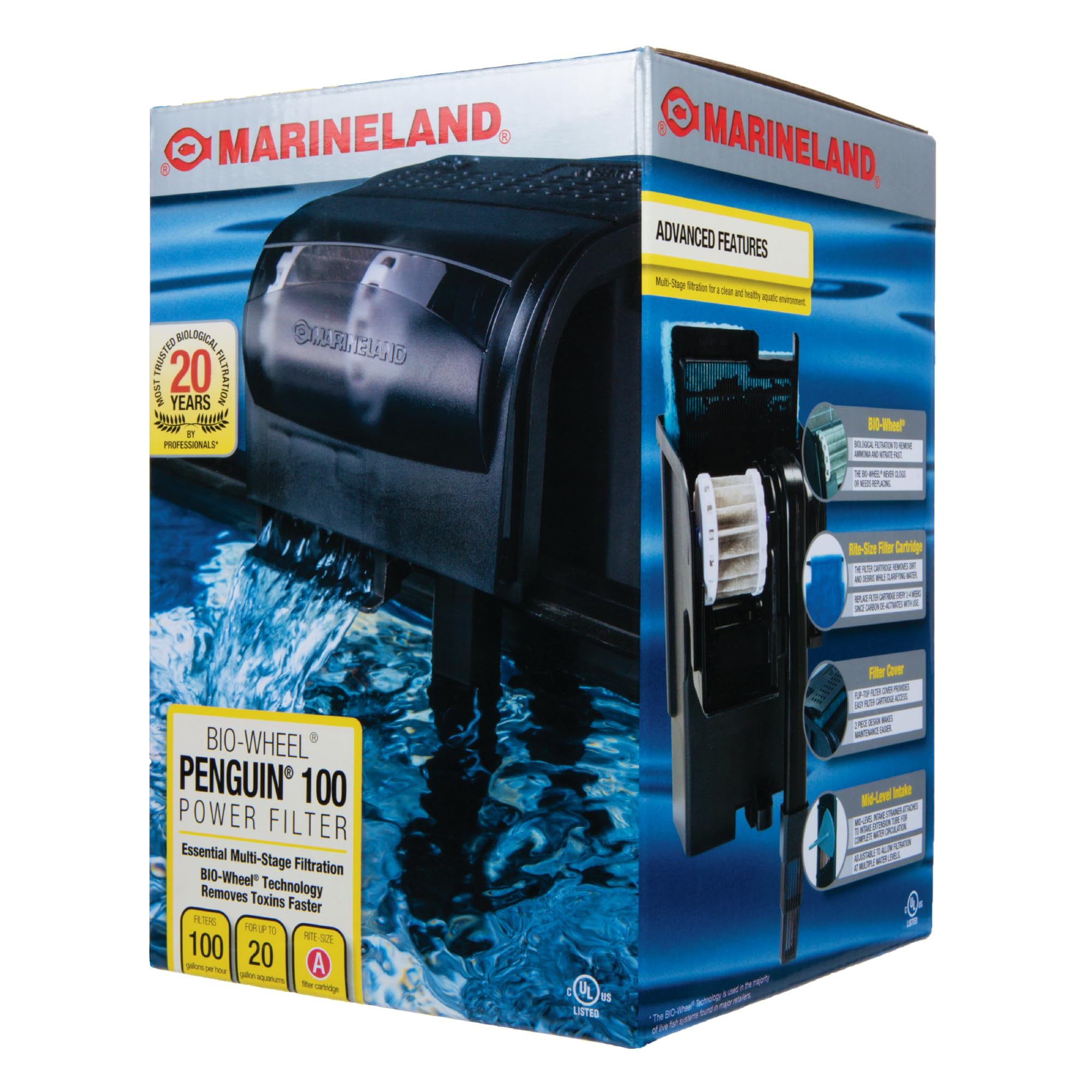 ML FLTR Emperor 400BD CT — Filtro Purificador de Agua para Acuarios y Mascotas