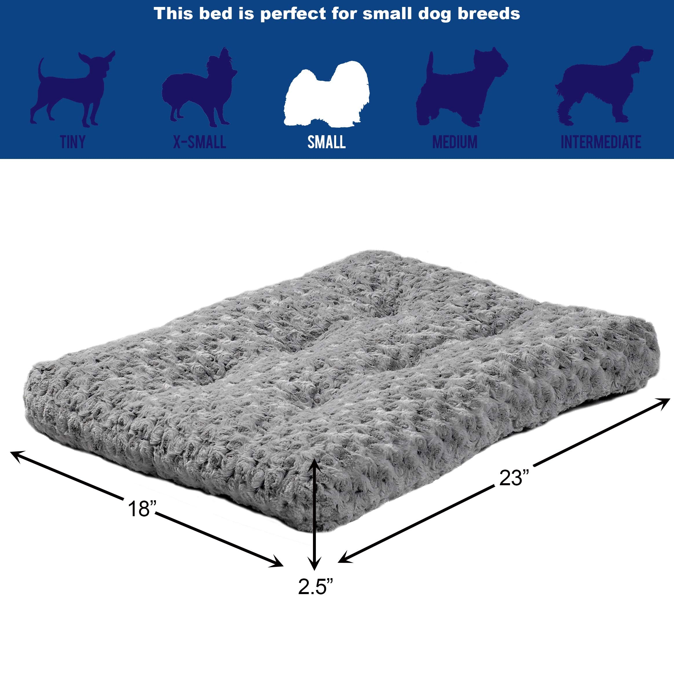 Midwest Homes for Pets Deluxe — Cama Super Suave para Perro y Gato, Compatible con Jaulas, Lavable en Lavadora
