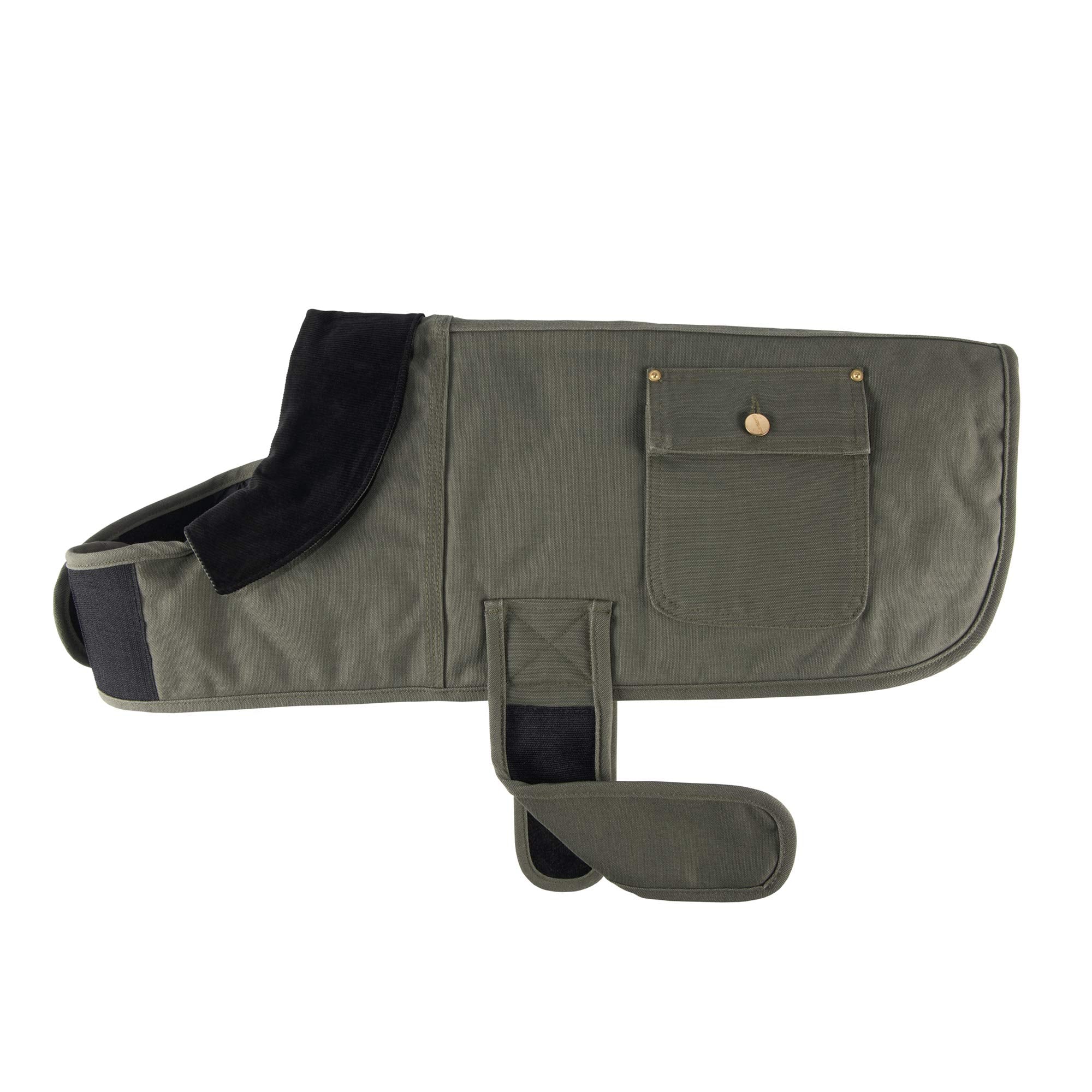 Carhartt Firm Duck — Abrigo Impermeable Acolchado para Perro, Resistente al Viento y Frío