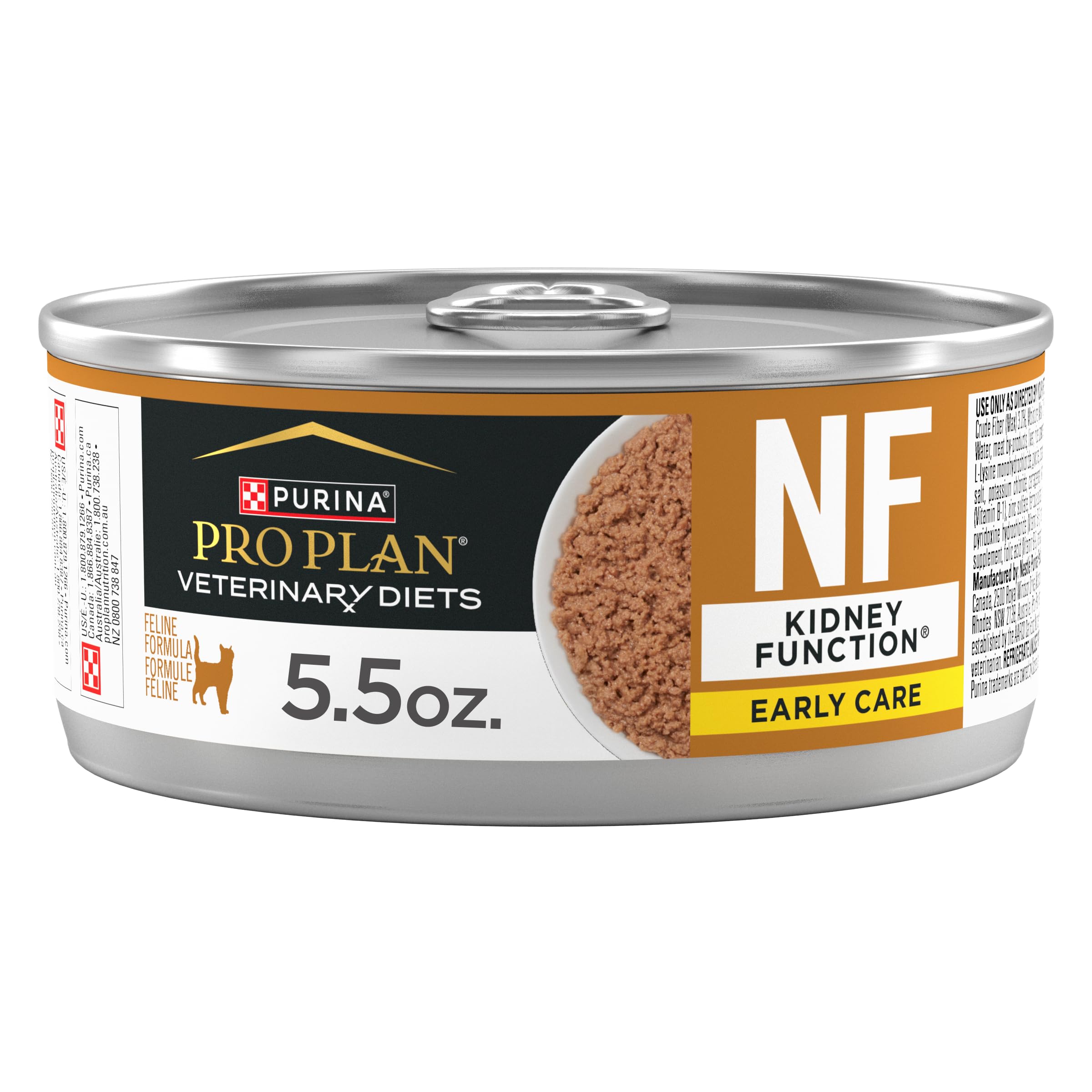 Purina Pro Plan Veterinary Diets NF Kidney Function Early Care — Alimento Húmedo en Paté para Gato Adulto con Función Renal