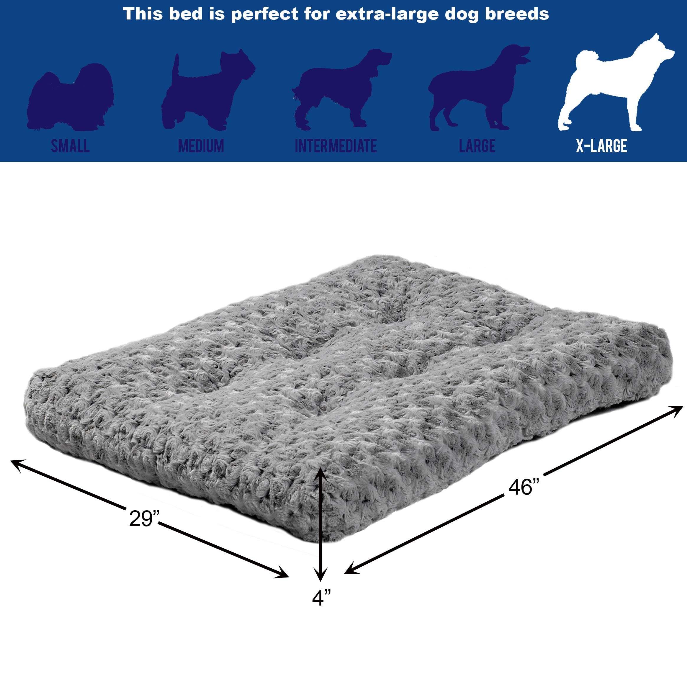 Midwest Homes for Pets Deluxe — Cama Super Suave para Perro y Gato, Compatible con Jaulas, Lavable en Lavadora