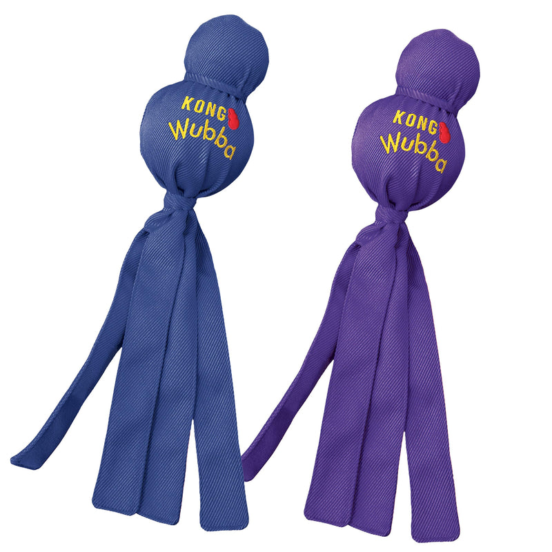KONG Wubba — Juguete Interactivo de Halar y Lanzar con Chillador para Perro