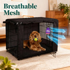 HiCaptain — Cubierta para Jaula de Perro en Poliéster 600D, Resistente al Viento y al Agua, para Uso Interior y Exterior