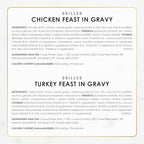 Fancy Feast Grilled — Alimento Húmedo para Gatos Variedad Aves y Res en Salsa Ligera — Pack de 24 Latas de 85g