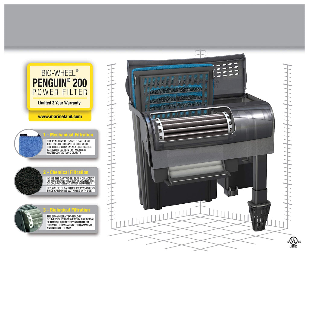 ML FLTR Emperor 400BD CT — Filtro Purificador de Agua para Acuarios y Mascotas