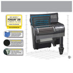 ML FLTR Emperor 400BD CT — Filtro Purificador de Agua para Acuarios y Mascotas