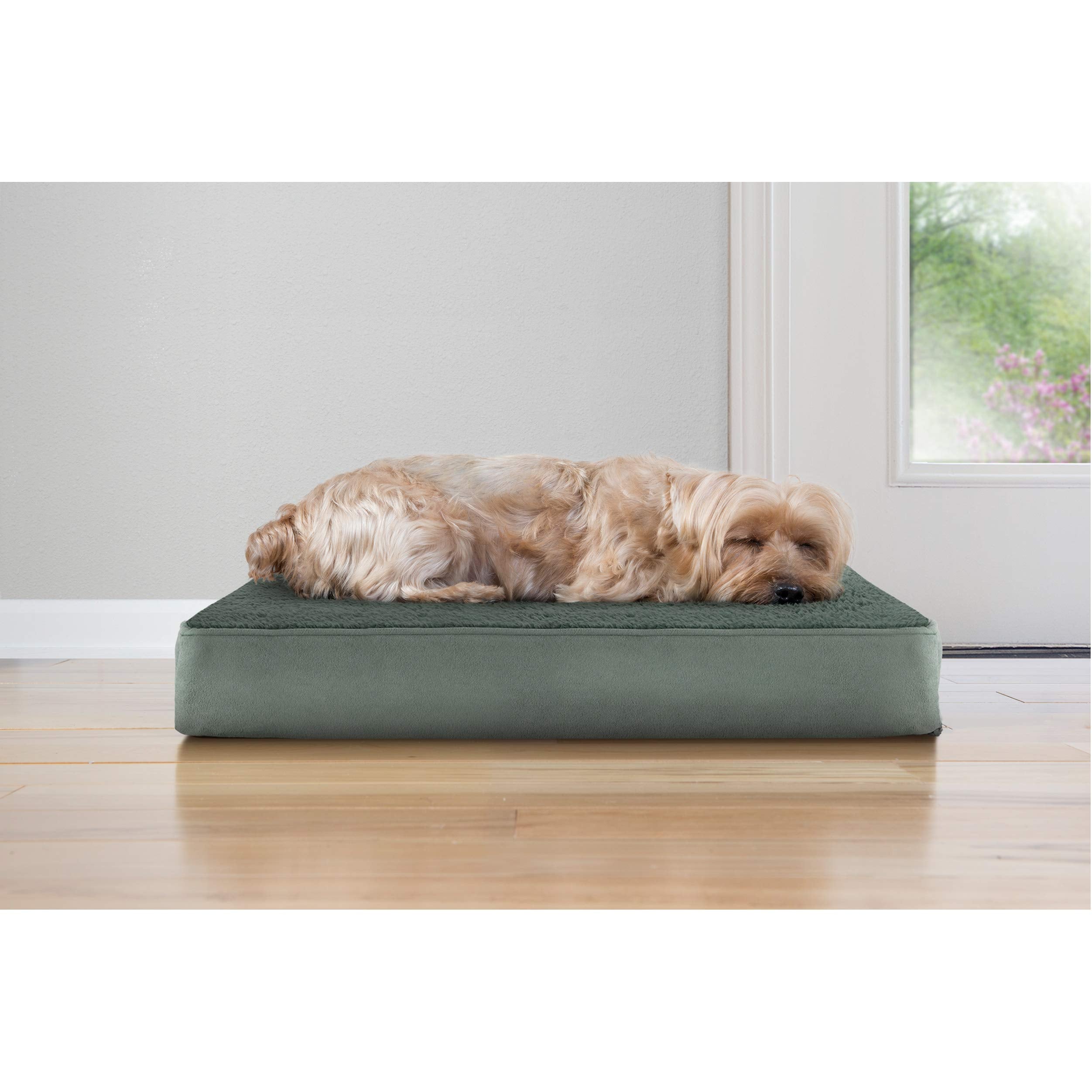 Furhaven — Cama Ortopédica con Cubierta Lavable y Desmontable para Perro