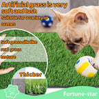 Fortune-star — Tapete de Pasto Artificial Reutilizable para Entrenamiento de Baño para Perros, Uso Interior y Exterior