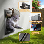 VOSOIR — Puerta para Perros en Pared — Gatera de Instalación en Muro para Perros