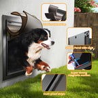 VOSOIR — Puerta para Perros en Pared — Gatera de Instalación en Muro para Perros