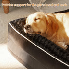 BFPETHOME — Cama Ortopédica Impermeable Estilo Sofá con Cubierta Lavable y Base Antiderrapante para Perros
