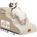 Zerbuger — Escalera y Rampa de Espuma para Perros y Gatos — Escalones Antideslizantes para Cama, Sofá y Silla
