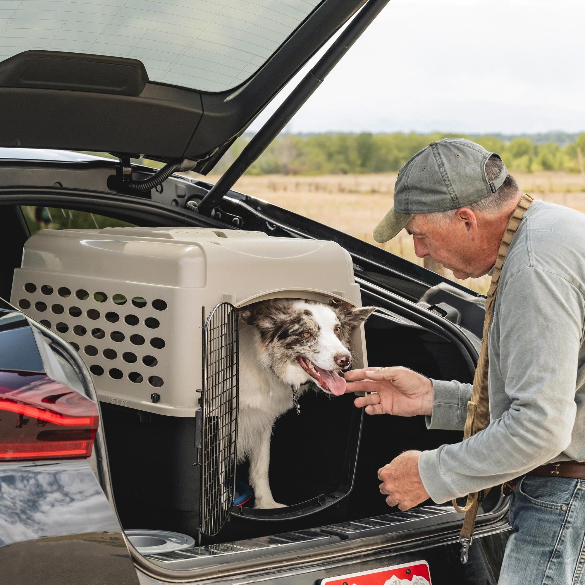 Petmate Vari Kennel — Jaula Transportadora Resistente para Perro