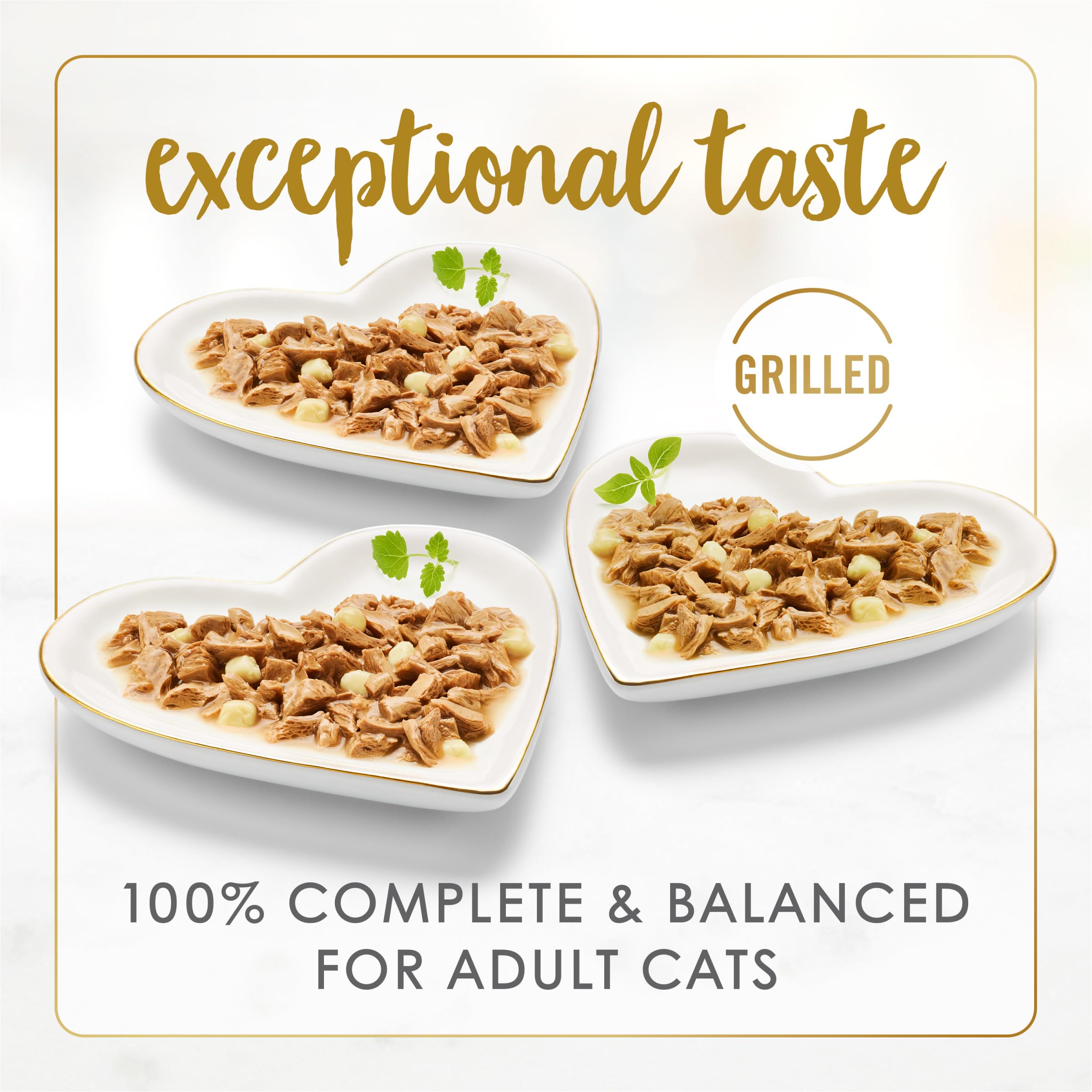 Fancy Feast Delicias con Cheddar — Paquete Variado de Alimento Húmedo para Gatos con Pollo a la Plancha, Pavo o Pescado Blanco en Salsa con Queso Cheddar — 24 Latas de 85g