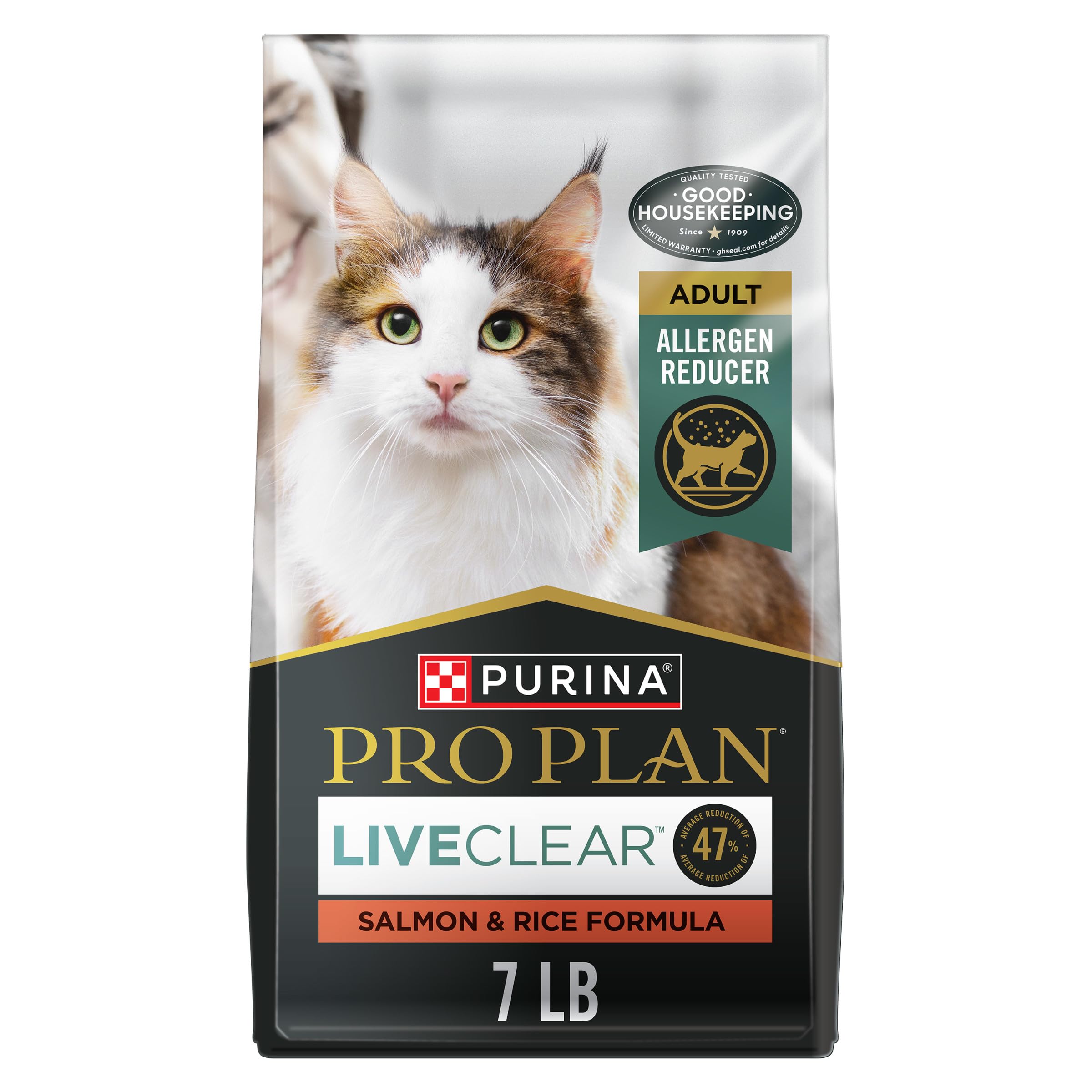 Purina Pro Plan Allergen Reducing — Alimento para Gato con Alto Contenido de Proteína para Reducir Alérgenos