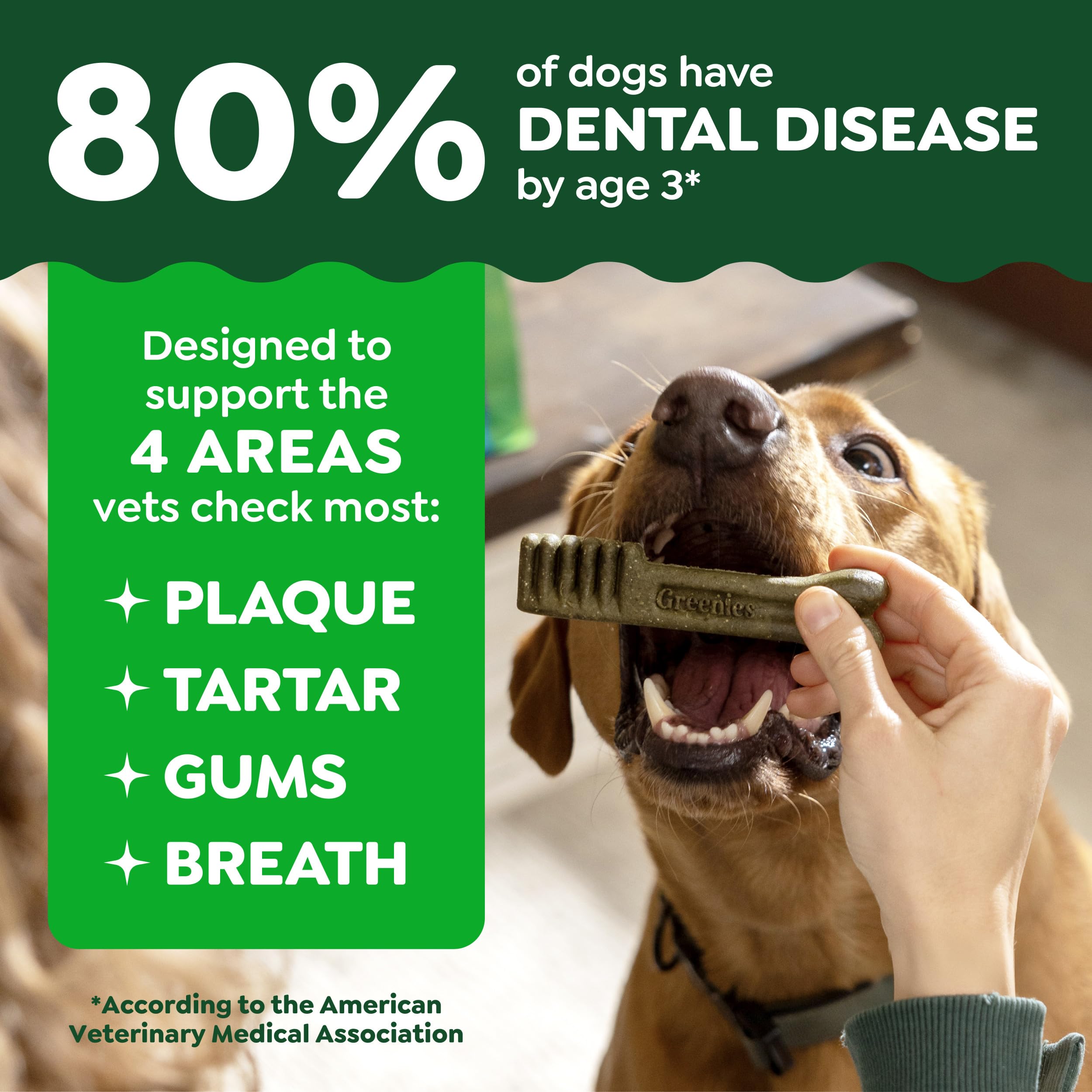 Greenies Teenie — Premios Dentales Naturales para Perro Pequeño