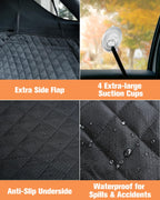 PETICON — Cubierta Protectora Impermeable para Maletero de SUV, Sedán y Van con Protector de Cajuela y Antideslizante para Perros