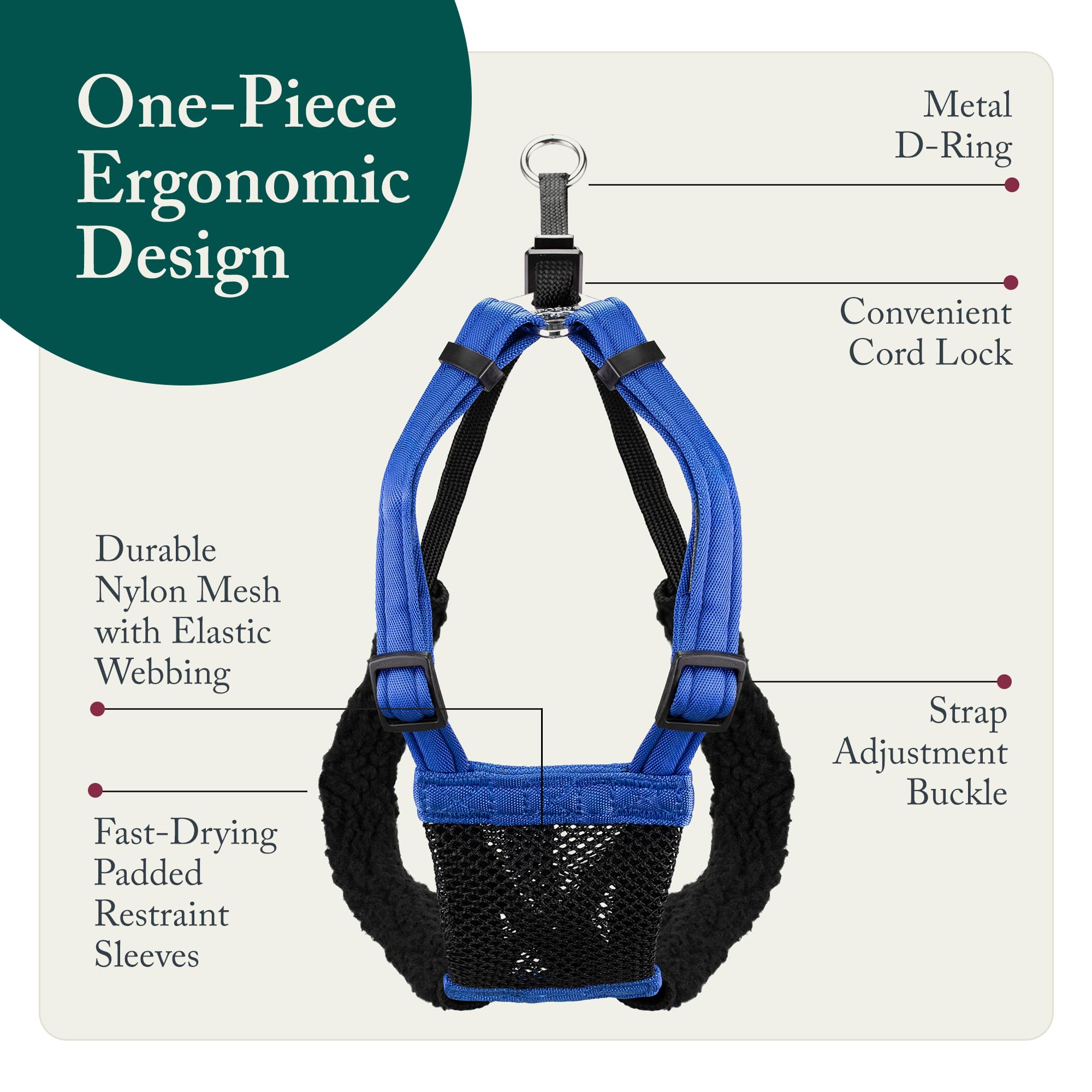 Sporn Mesh — Arnés Sin Jalar y Sin Ahorcar para Perro | Ideal para Entrenamiento