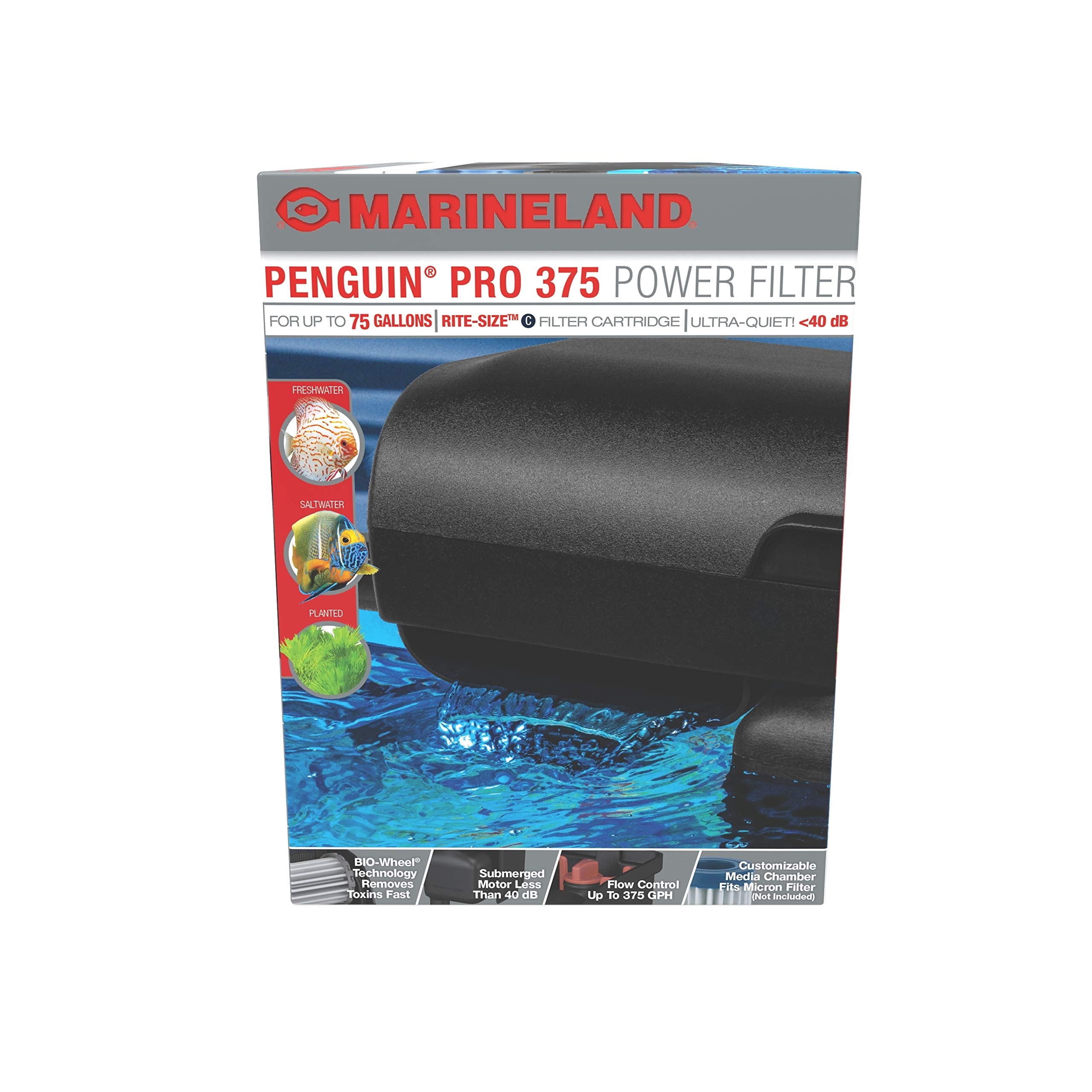 ML FLTR Emperor 400BD CT — Filtro Purificador de Agua para Acuarios y Mascotas