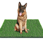 Fortune-star — Tapete de Pasto Artificial Reutilizable para Entrenamiento de Baño para Perros, Uso Interior y Exterior
