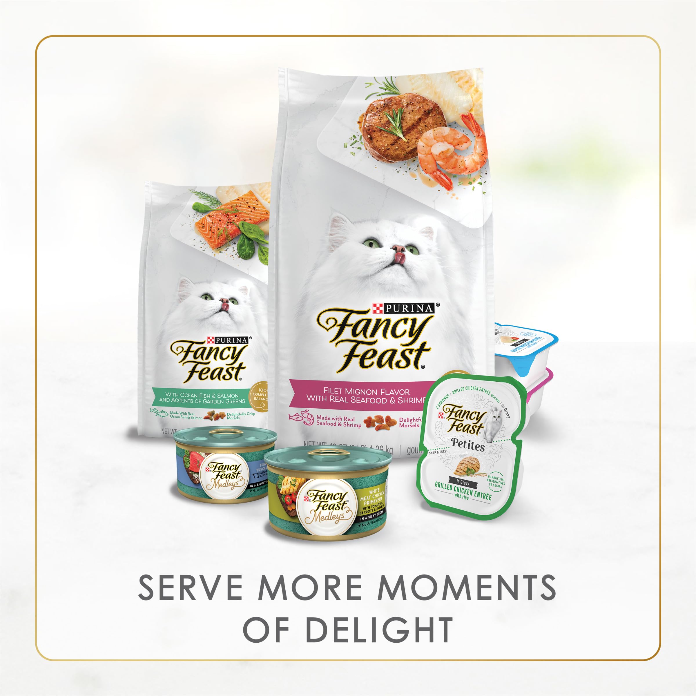 Purina Fancy Feast Paté Húmedo para Gatos Senior 7+ Años con Pollo Real — Paquete de 24 Latas de 85g