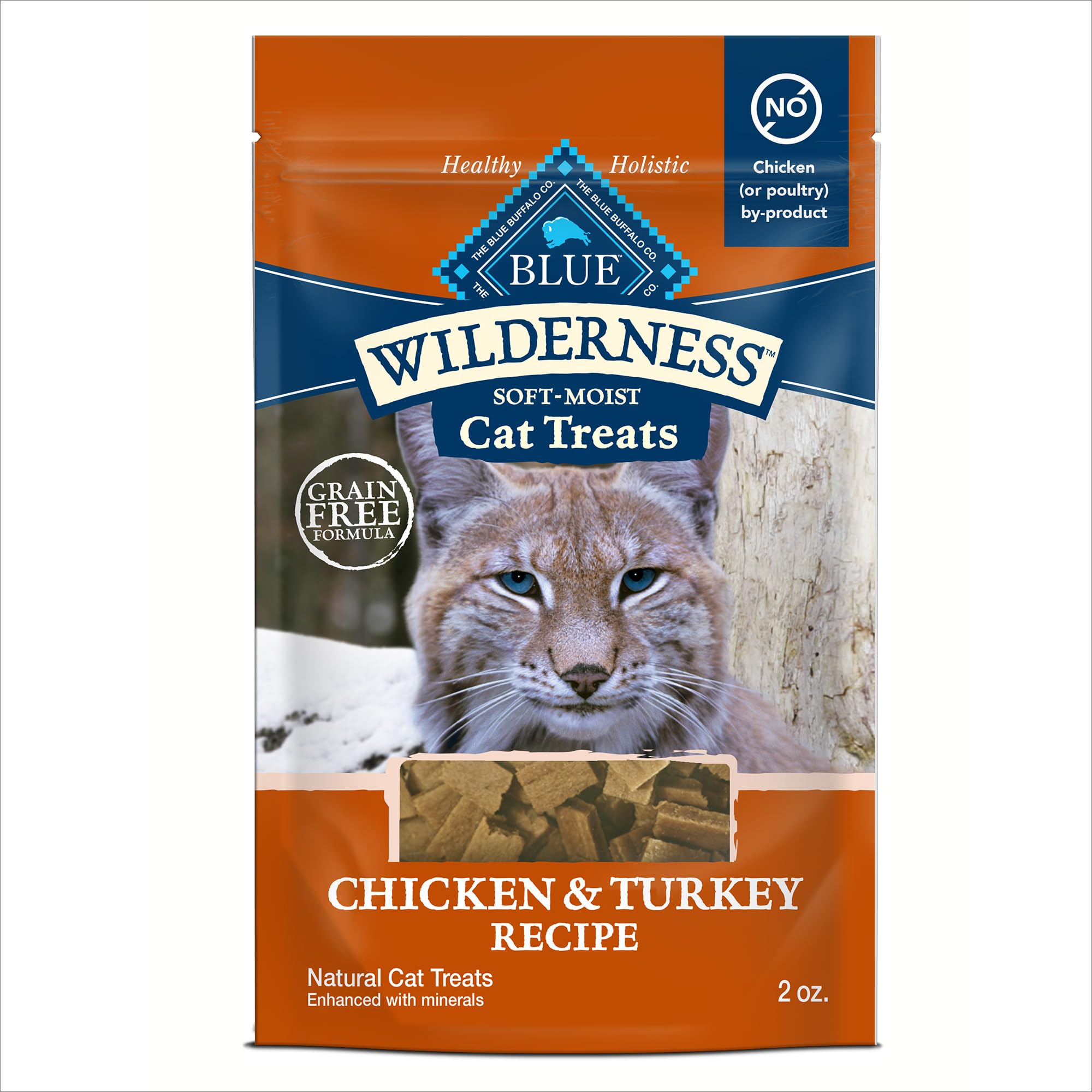 Blue Buffalo Wilderness — Premios y Snacks Naturales Sin Granos para Gato