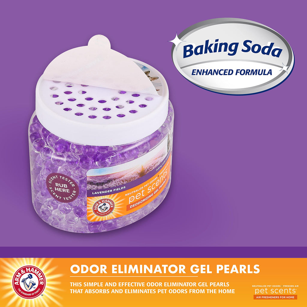 Arm & Hammer Pet Scents — Perlas Desodorizantes en Gel para Ambiente con Bicarbonato de Sodio, Aroma Brisa Fresca, para Hogares con Mascotas