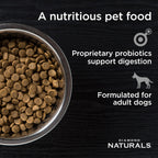 Diamond Naturals Premium — Croquetas con Proteína de Cordero, Superalimentos y Probióticos para Perro Adulto