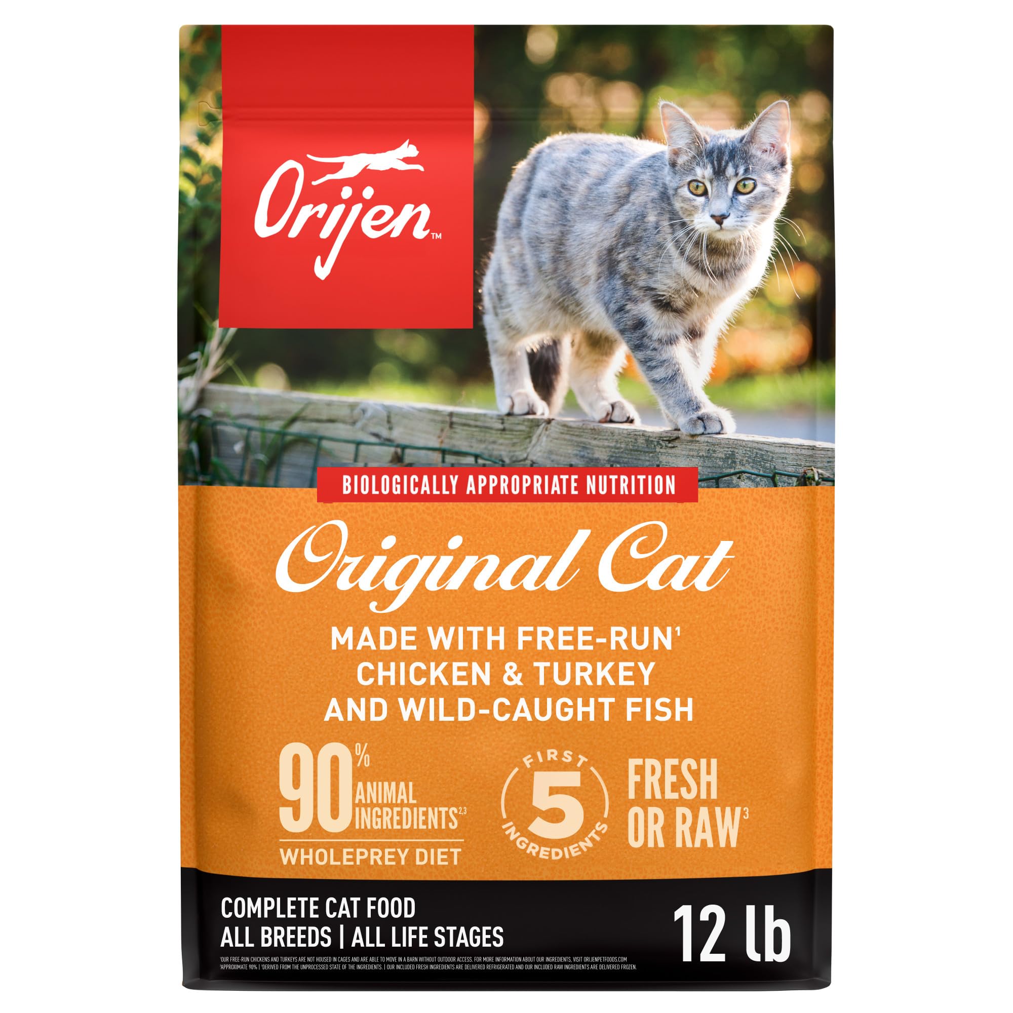 ORIJEN Original — Alimento Seco Sin Granos Alto en Proteína para Gato