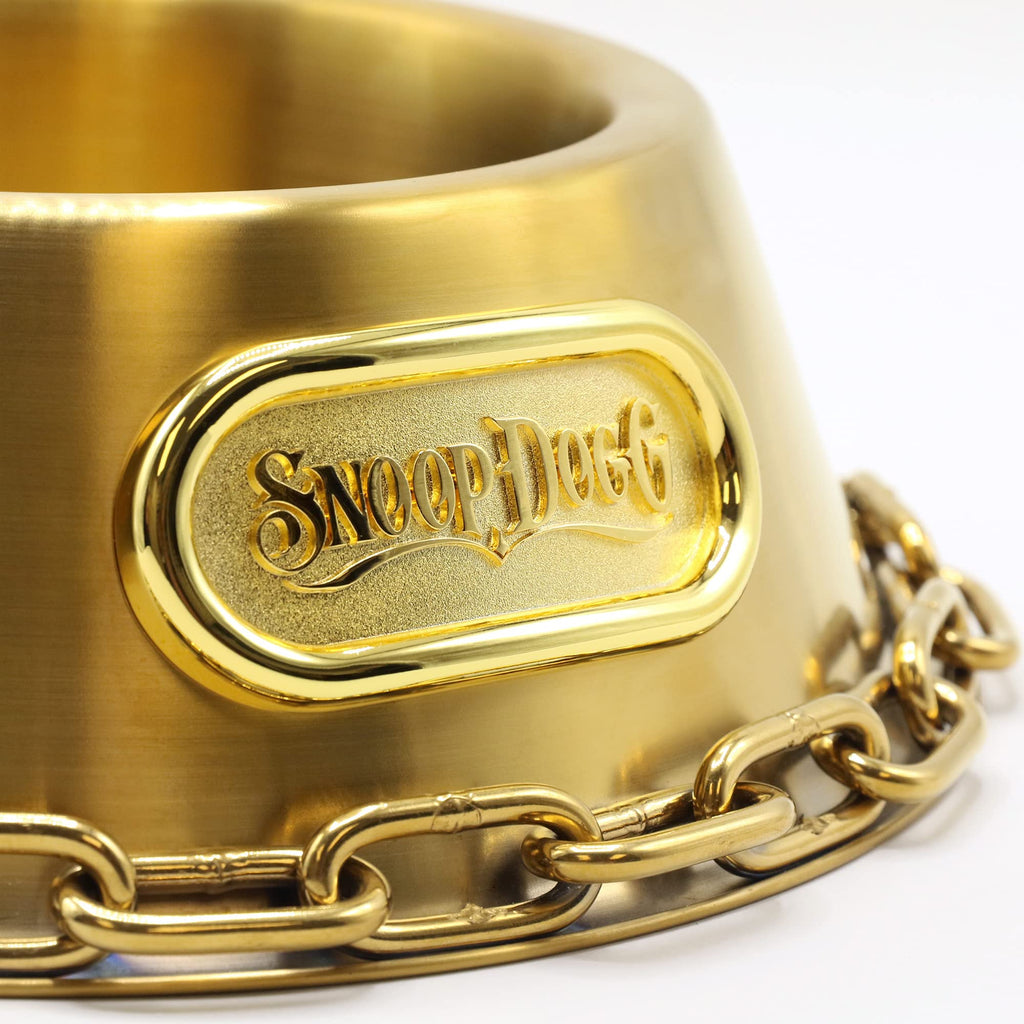 Snoop Doggie Doggs Off The Chain Deluxe Pet Bowl
