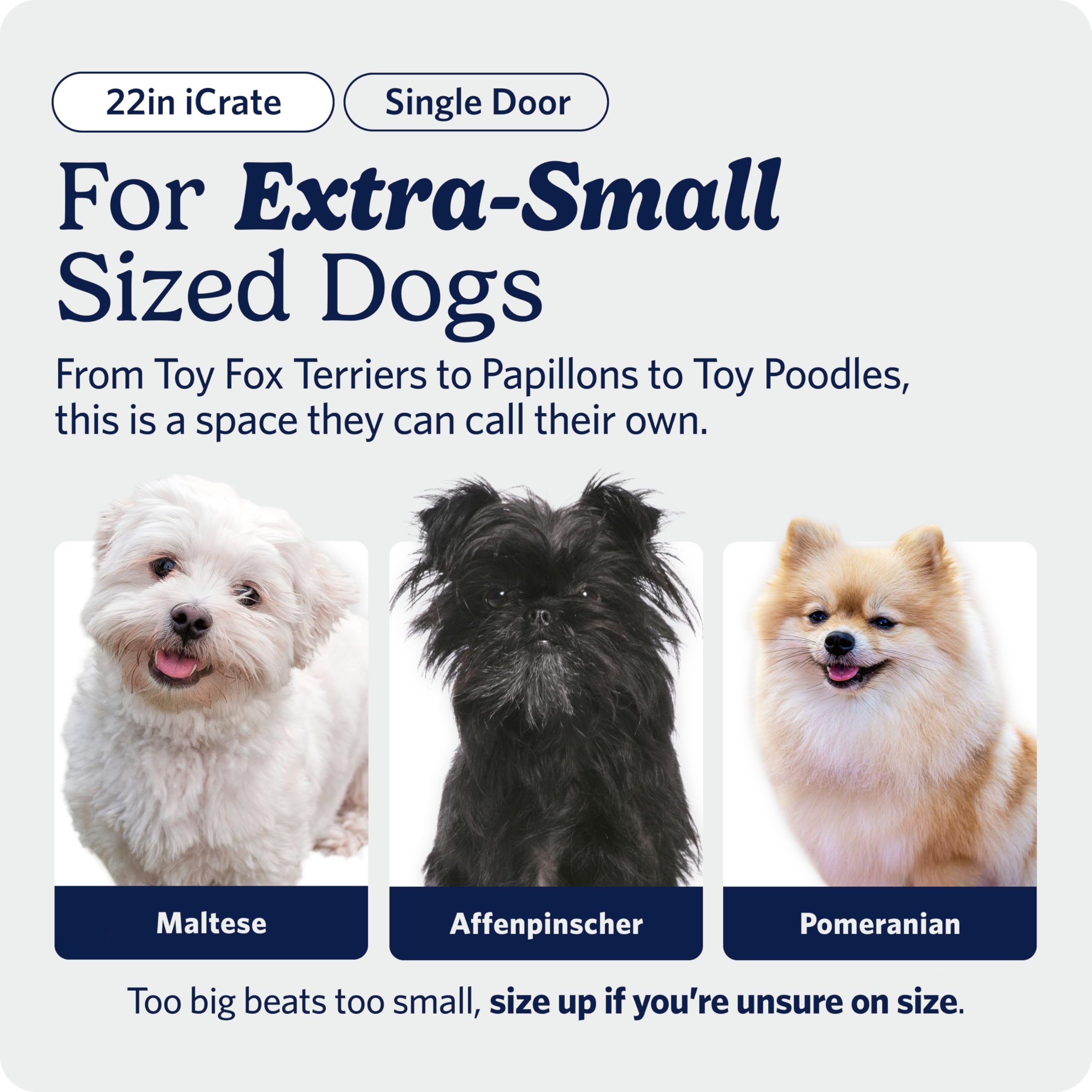 MidWest iCrate — Jaula Plegable de Doble Puerta con Divisor para Perros Medianos