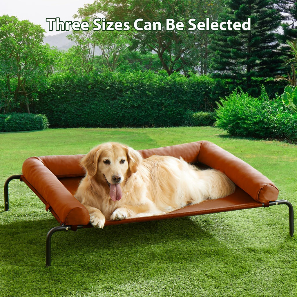 RRPETHOME — Cama Elevada Refrescante con Malla Transpirable y Patas Antideslizantes para Perros Grandes