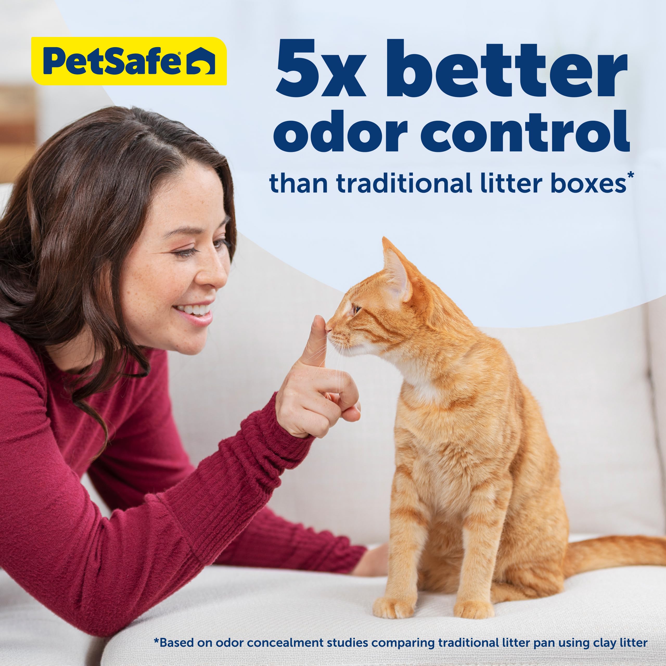 PetSafe ScoopFree — Bandeja Desechable con Cristales de Sílica para Caja de Arena Automática para Gatos