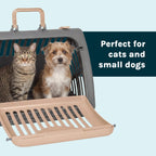 SportPet Designs — Transportadora Plegable para Gato con Puerta Lateral Abatible