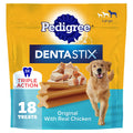 Pedigree Dentastix — Premios Dentales de Acción Triple para Perros de Raza Grande