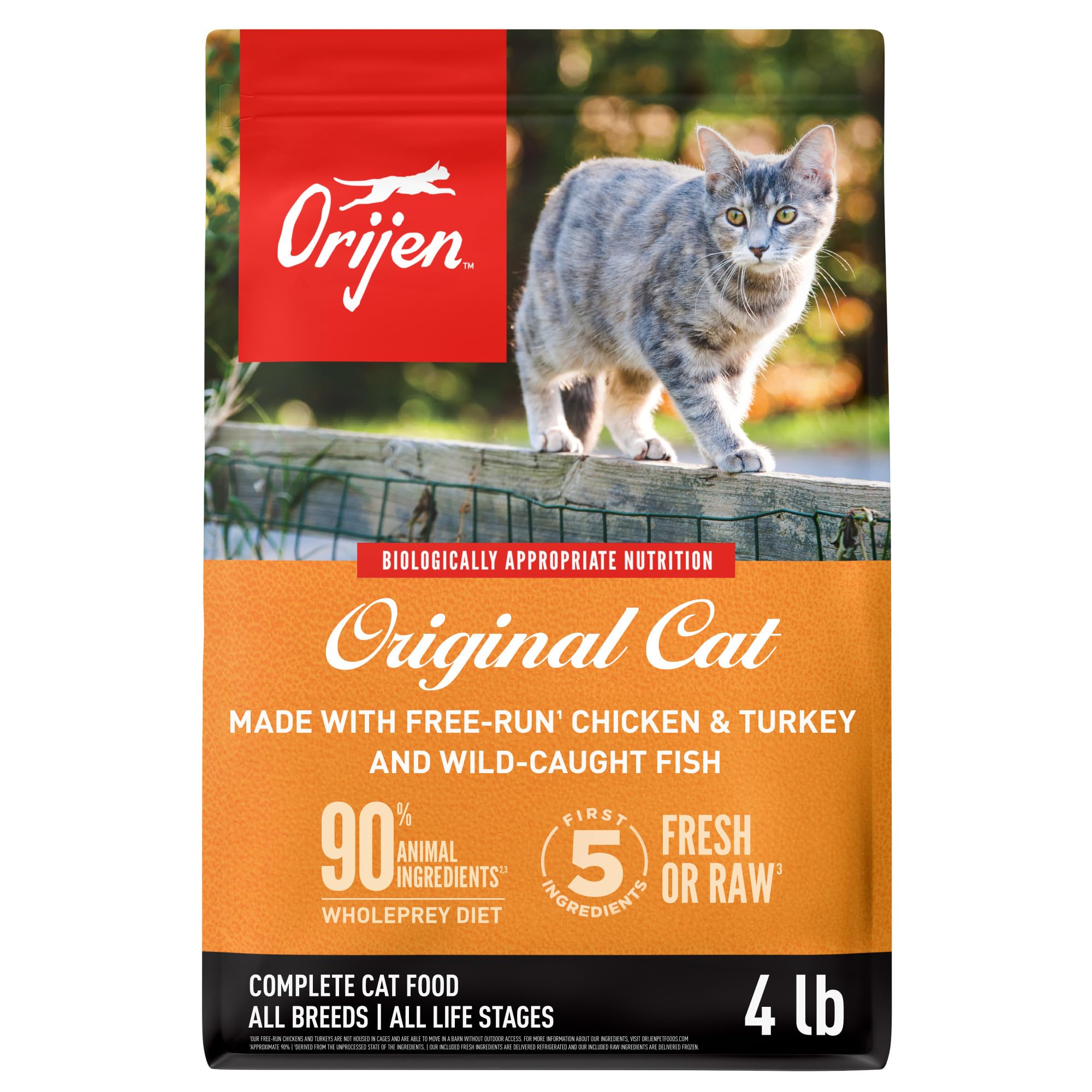 ORIJEN Original — Alimento Seco Sin Granos Alto en Proteína para Gato