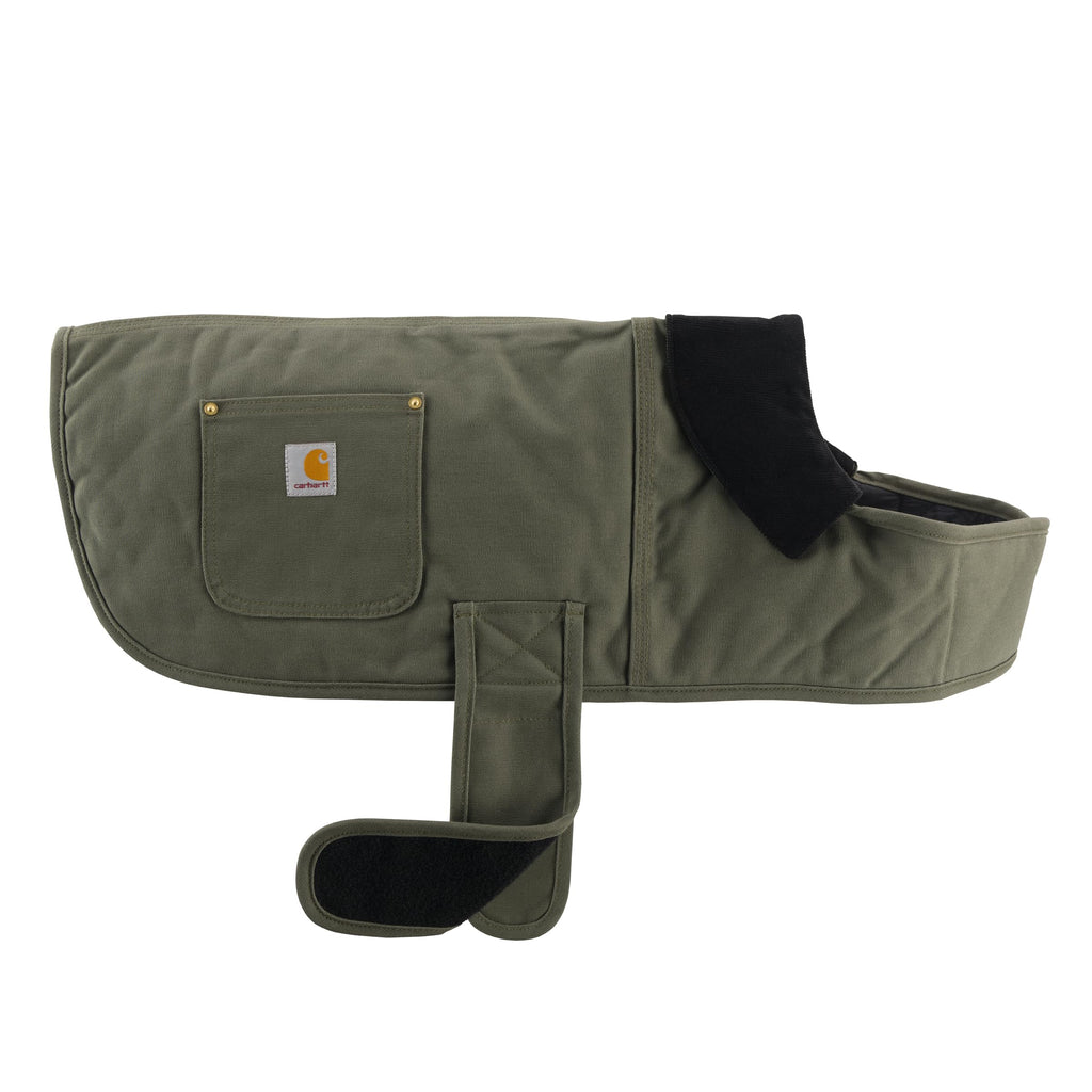 Carhartt Firm Duck — Abrigo Impermeable Acolchado para Perro, Resistente al Viento y Frío