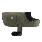 Carhartt Firm Duck — Abrigo Impermeable Acolchado para Perro, Resistente al Viento y Frío