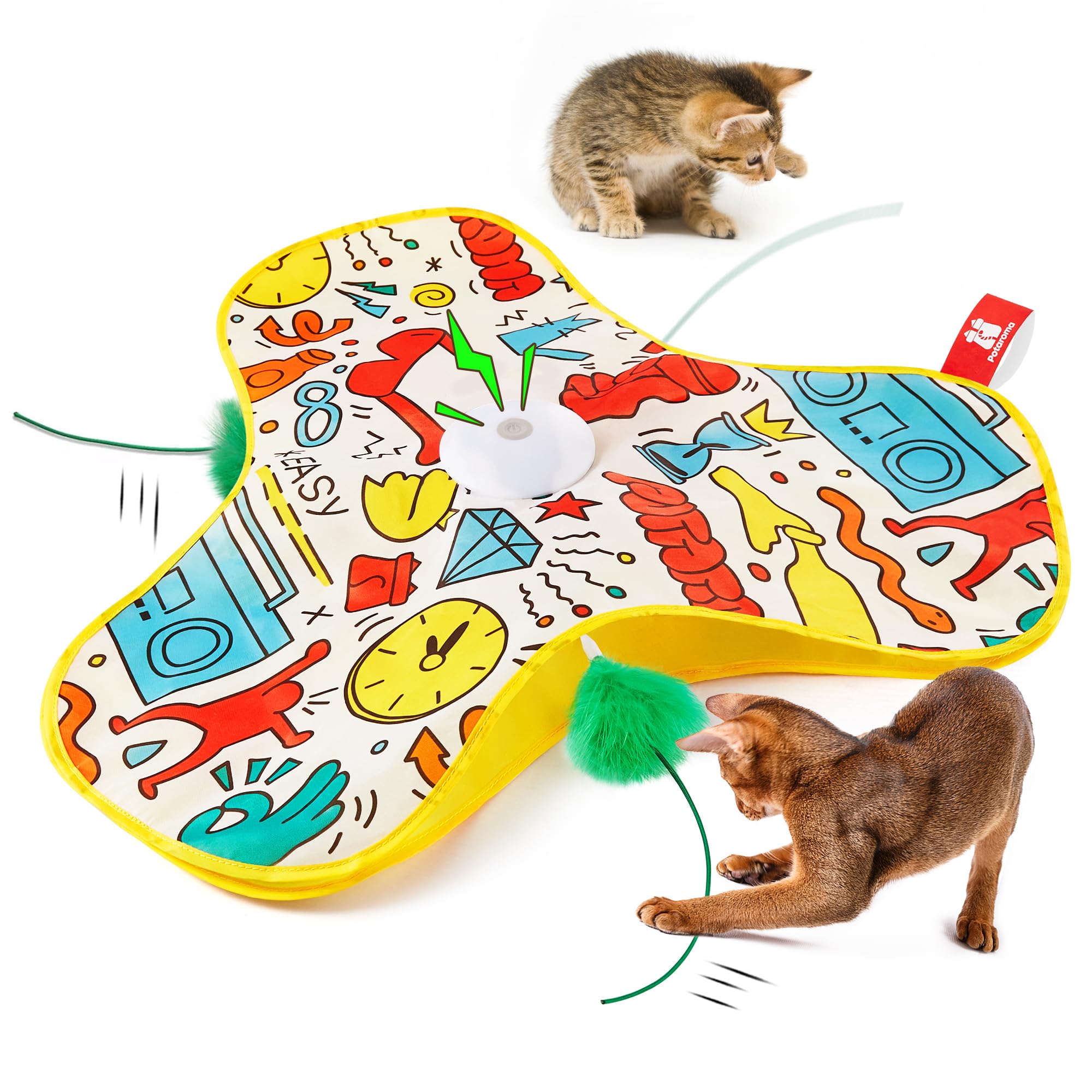 Potaroma Hide and Seek — Juguete Interactivo Escondite para Gato