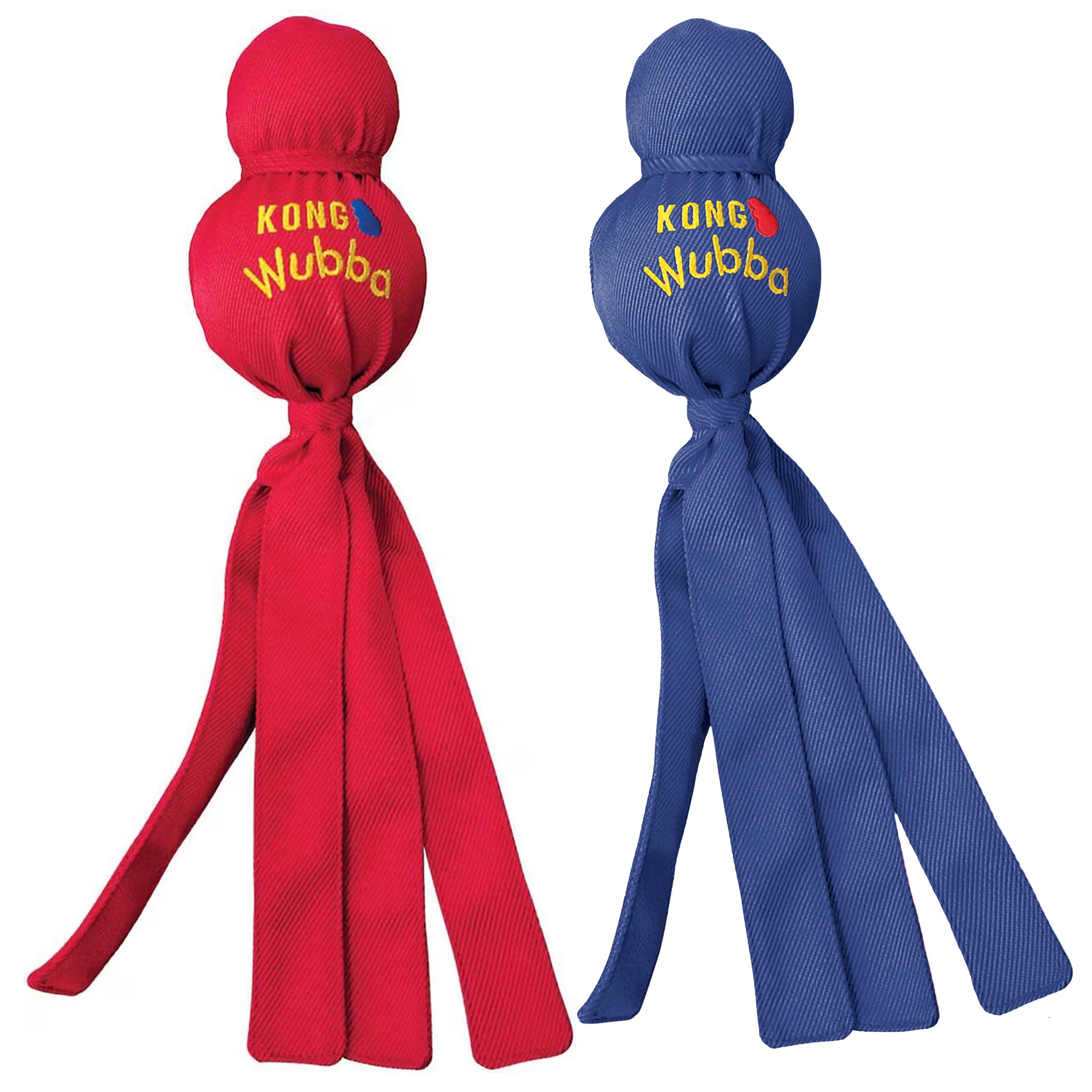 KONG Wubba — Juguete Interactivo de Halar y Lanzar con Chillador para Perro