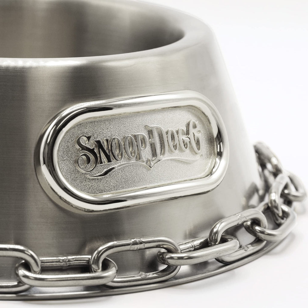 Snoop Doggie Doggs Off The Chain Deluxe Pet Bowl