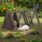 Casita de Madera para Exterior — Conejera, Gallinero y Jaula para Codornices al Aire Libre