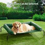 RRPETHOME — Cama Elevada Refrescante con Malla Transpirable y Patas Antideslizantes para Perros Grandes