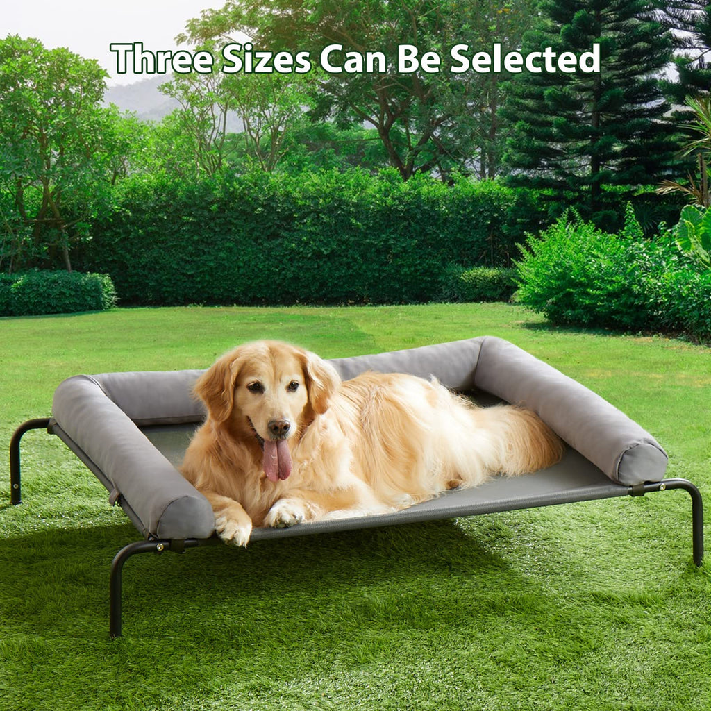 RRPETHOME — Cama Elevada Refrescante con Malla Transpirable y Patas Antideslizantes para Perros Grandes