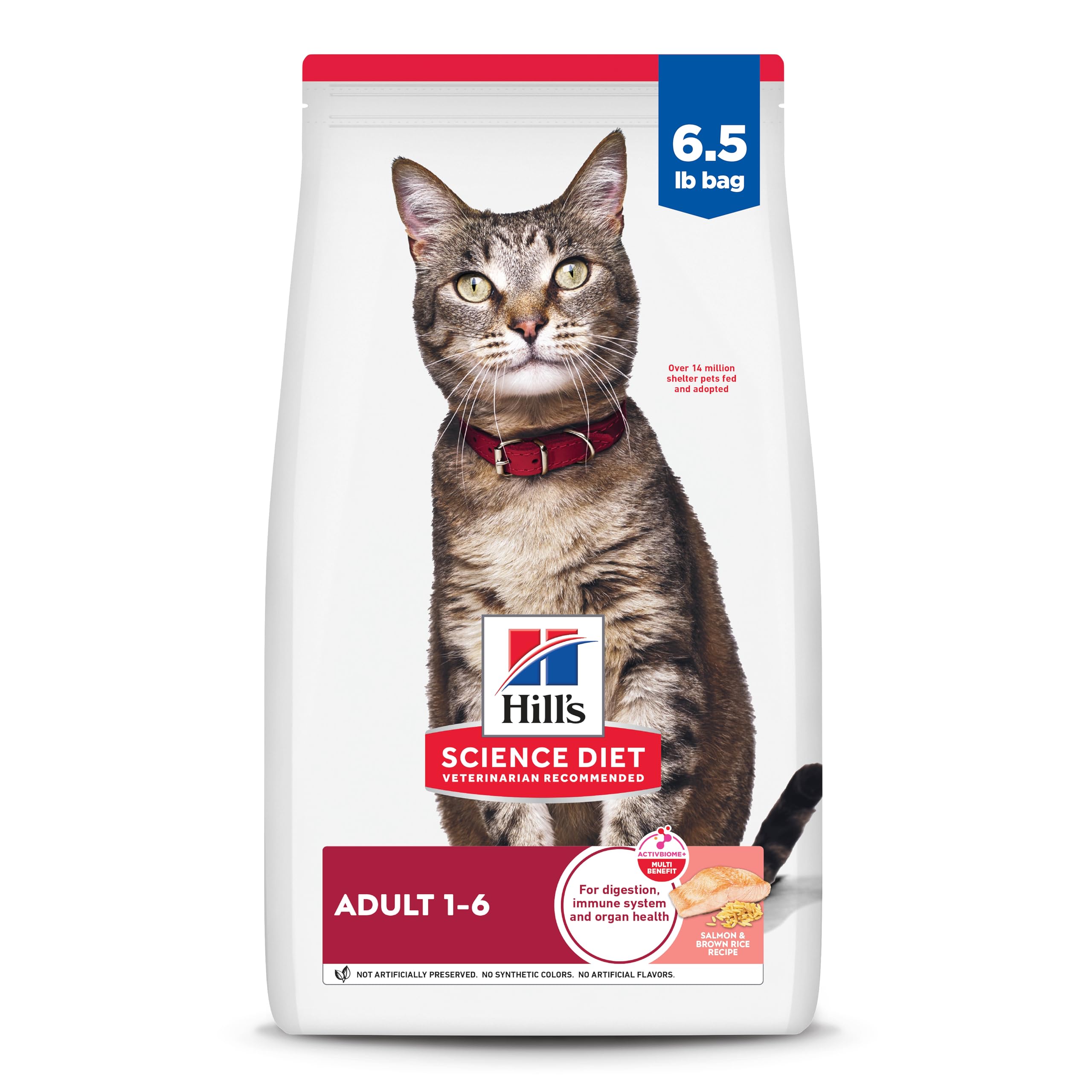 Hill's Science Diet Adult 1-6 — Alimento Seco de Nutrición Premium para Gato Adulto