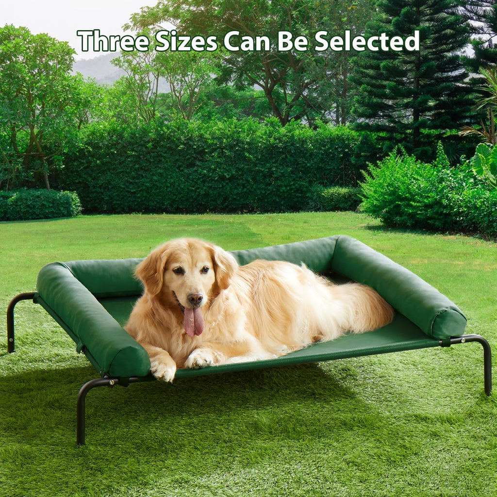 RRPETHOME — Cama Elevada Refrescante con Malla Transpirable y Patas Antideslizantes para Perros Grandes