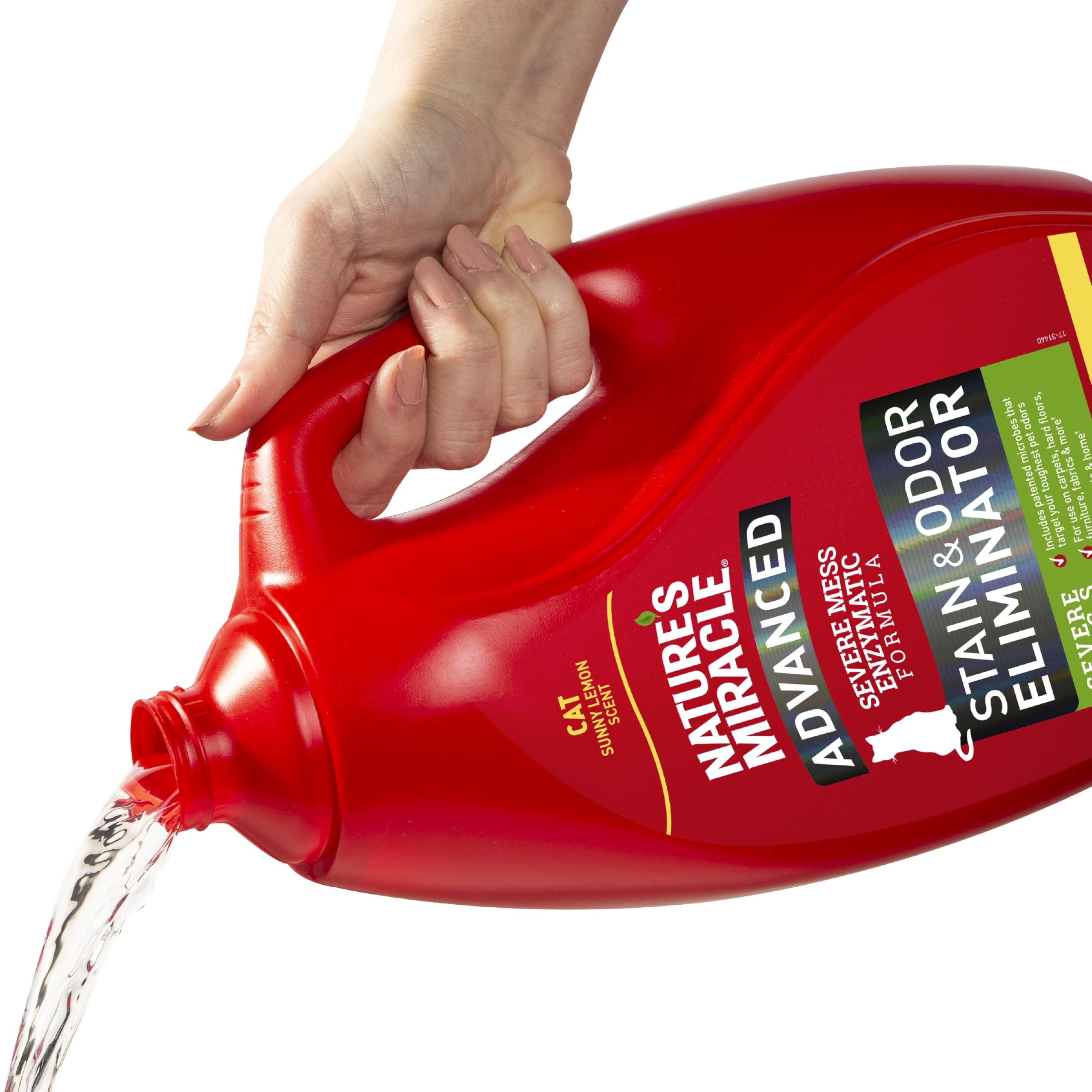 Nature's Miracle Advance — Eliminador de Manchas y Olores para Gato
